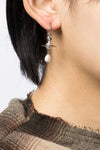 Aleksa Earrings - Platinum