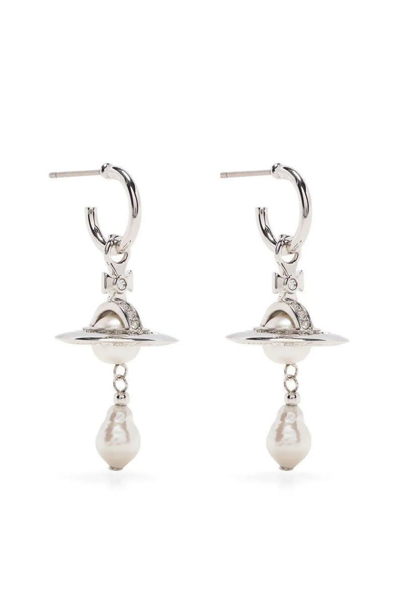 Aleksa Earrings - Platinum