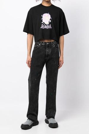 MISBA Cropped Tee