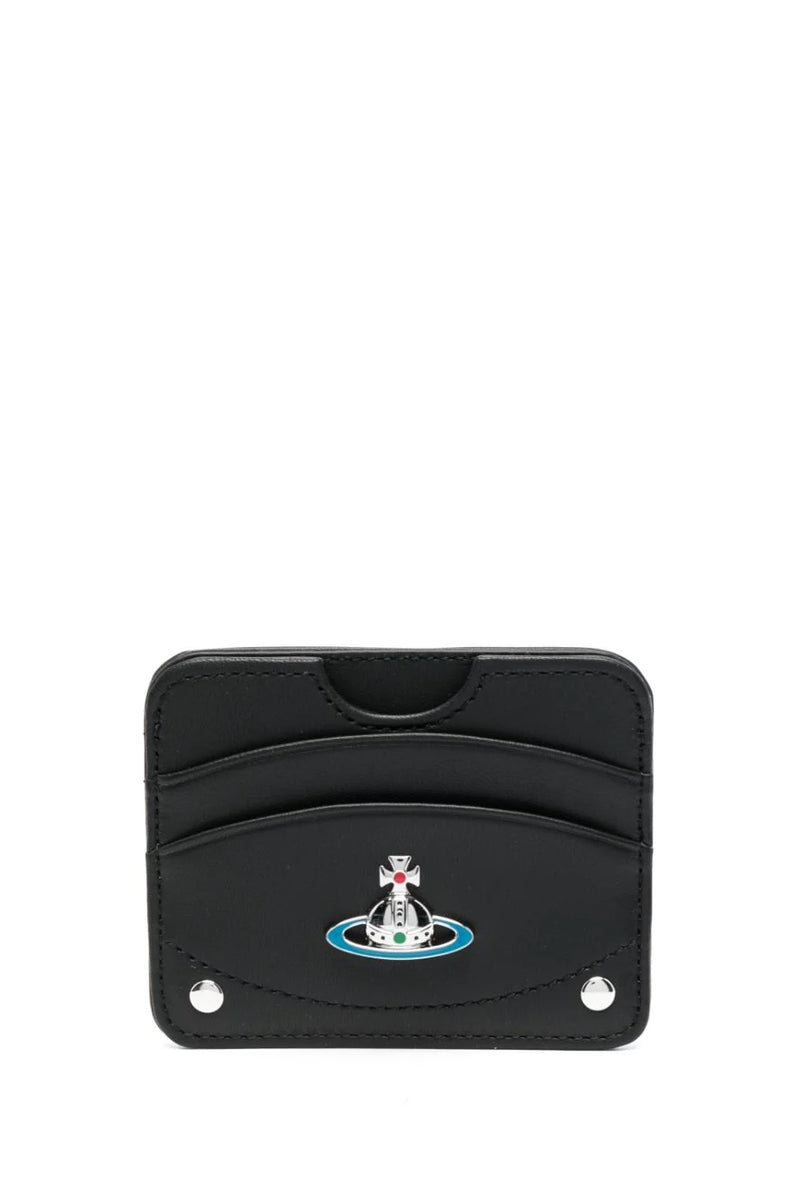 Nappa Half Moon Card Holder
