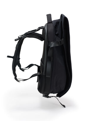 Isar M Komatsu Onibegie Nylon Black Backpack