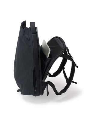 Isar M Komatsu Onibegie Nylon Black Backpack
