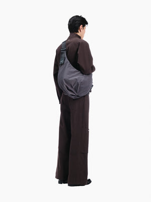 Hyco S Slate Grey Crossbody Bag