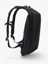 Saru Sleek Black Backpack