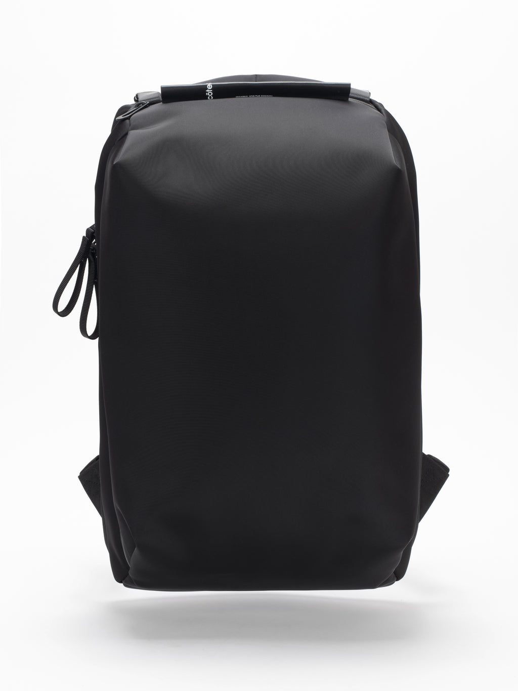 Saru Sleek Black Backpack