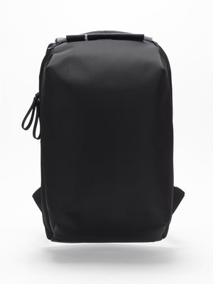 Saru Sleek Black Backpack