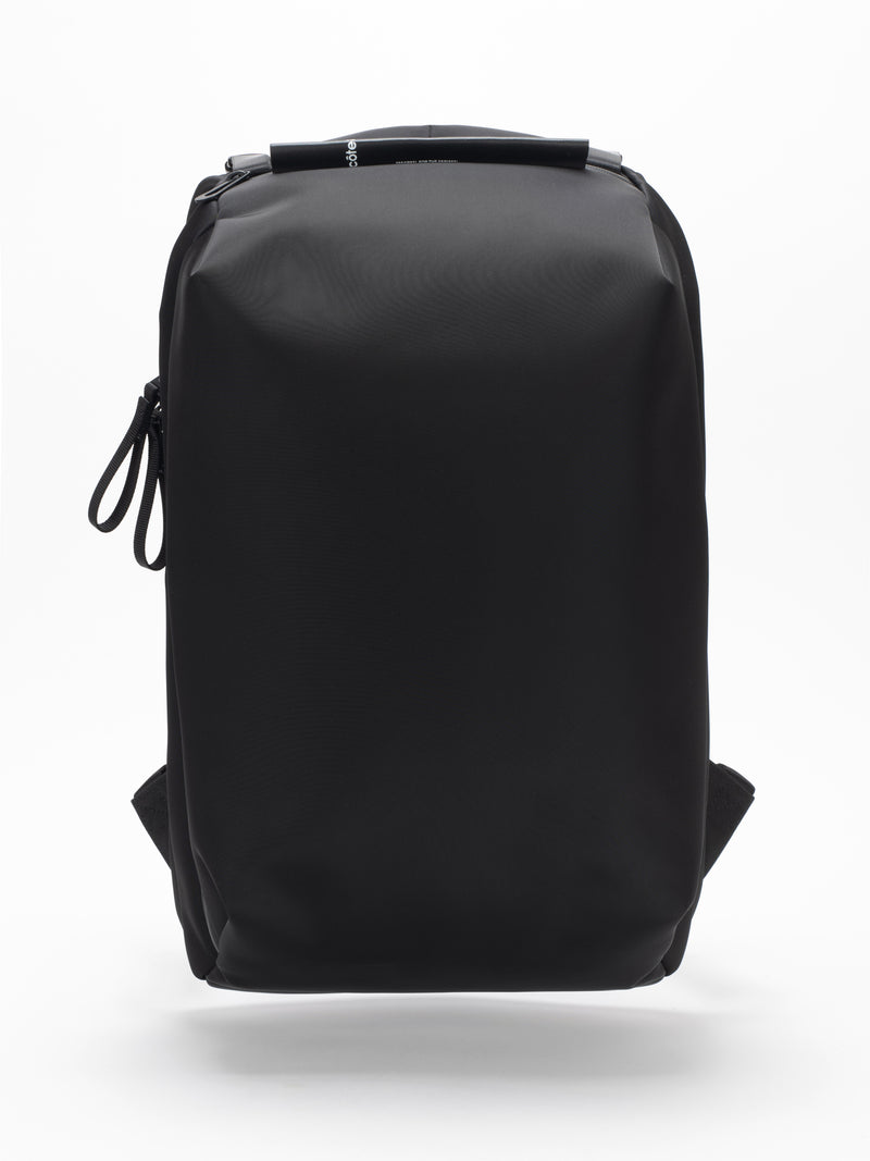 Saru Sleek Black Backpack