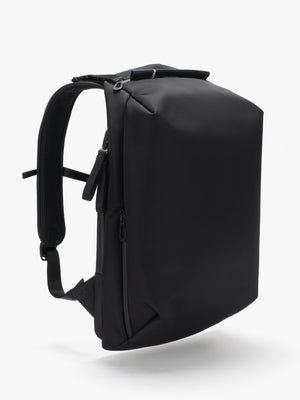Saru Sleek Black Backpack