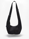 Ni Sleek Black Crossbody Bag
