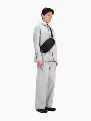 Mesta Onyx Black Crossbody Bag