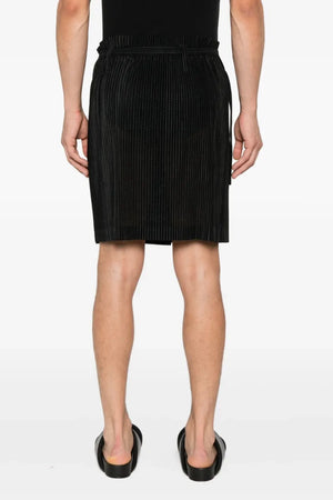 Light Mesh Pleated Skirt
