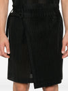 Light Mesh Pleated Skirt