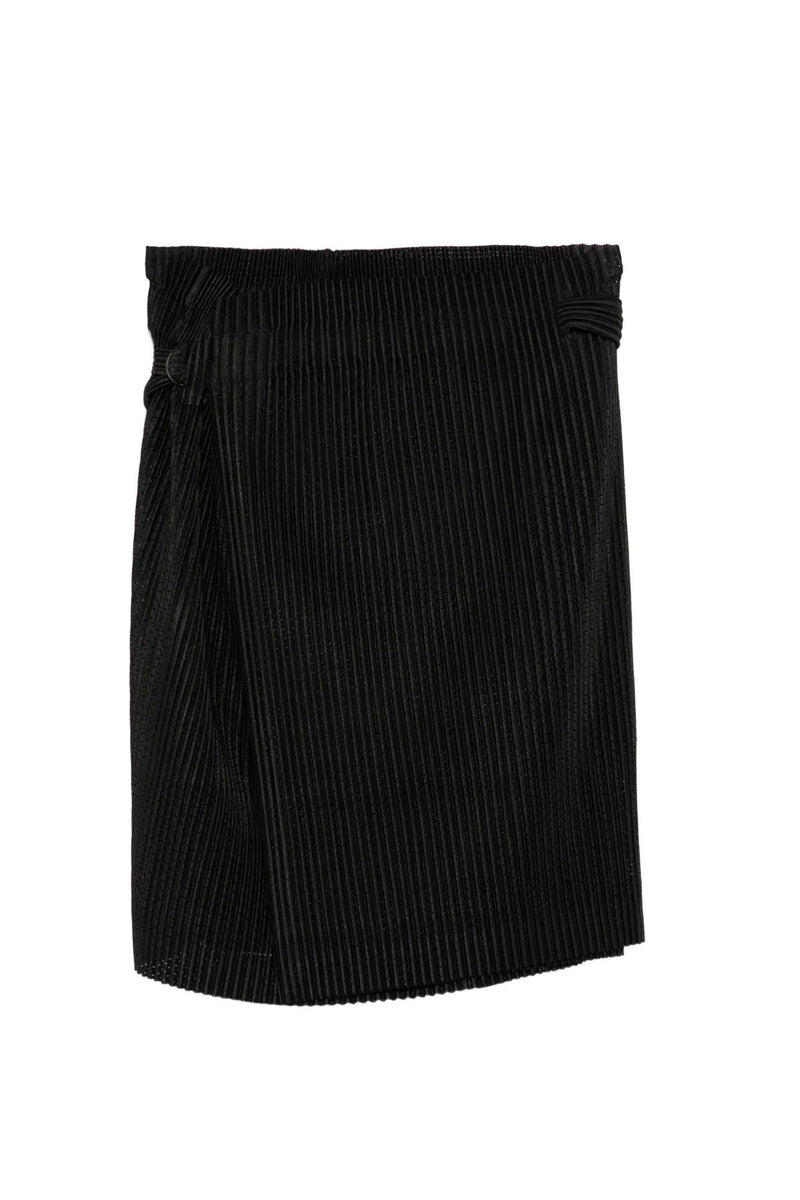 Light Mesh Pleated Skirt