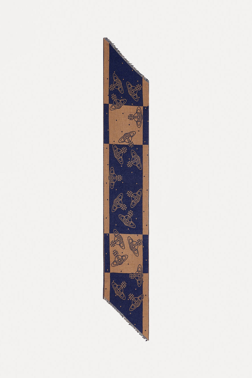 Two Point Scarf - Blue