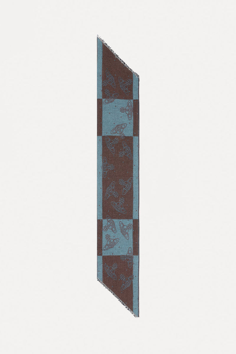 Two Point Scarf - Dark Brown