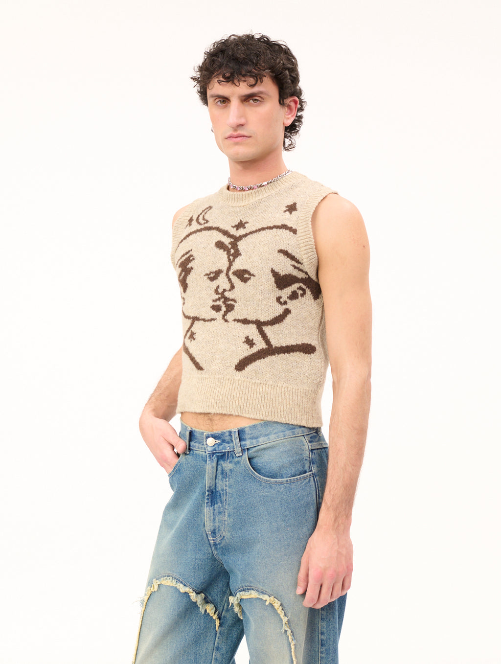 Midnight Masc Knit Vest