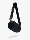 Mesta Onyx Black Crossbody Bag
