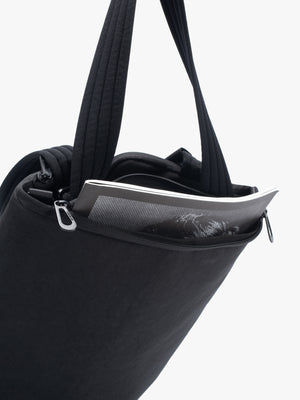 Tib Carbon Black Tote Bag