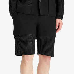 Rustic Knit Shorts