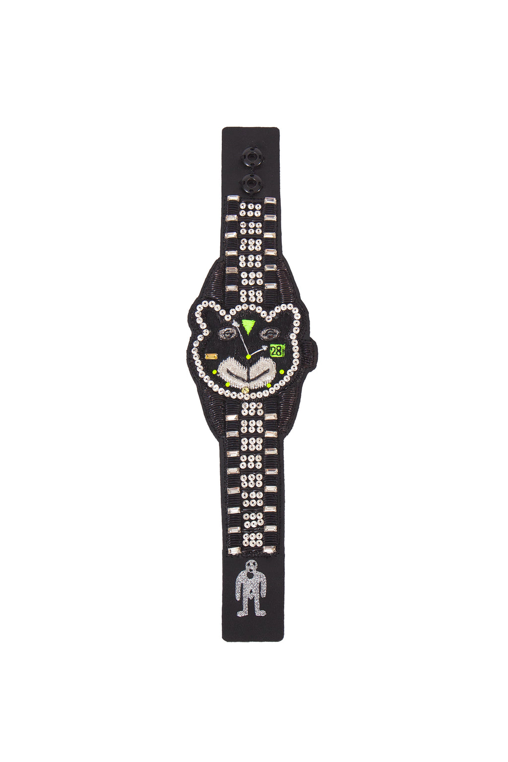 Bear W-Bracelet - Black