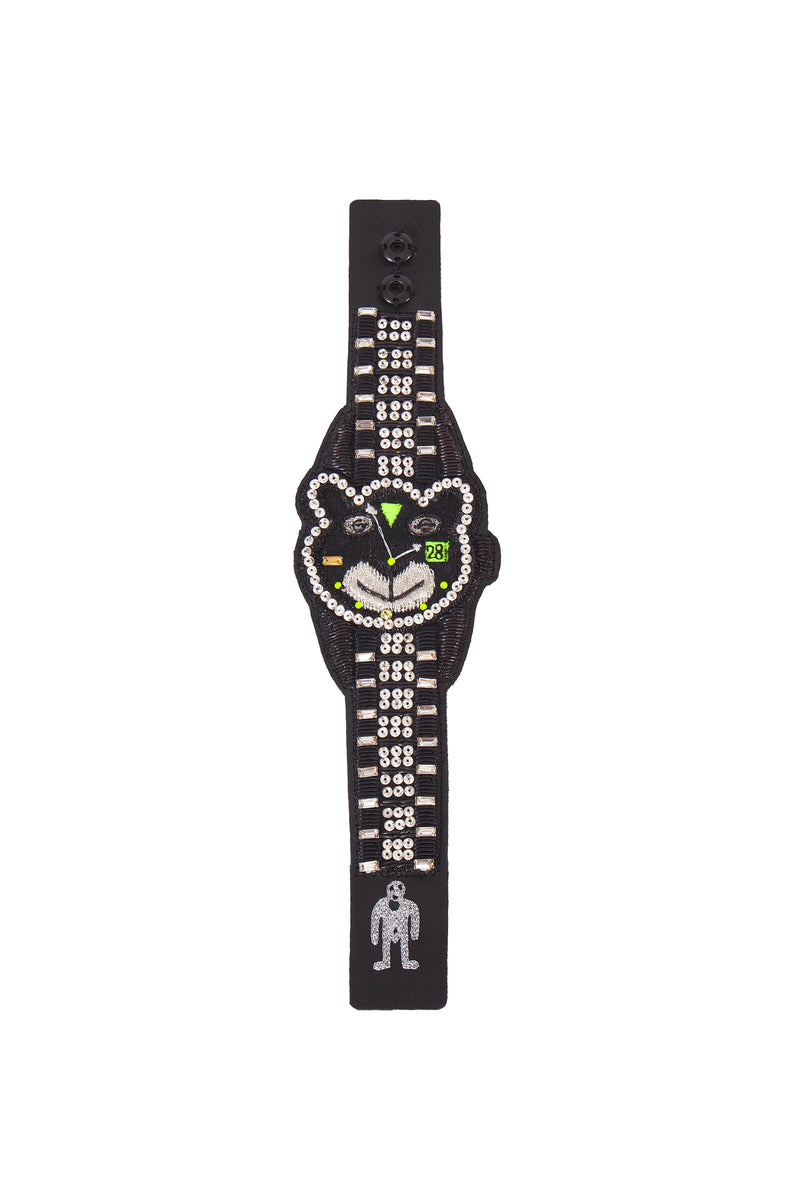 Bear W-Bracelet - Black