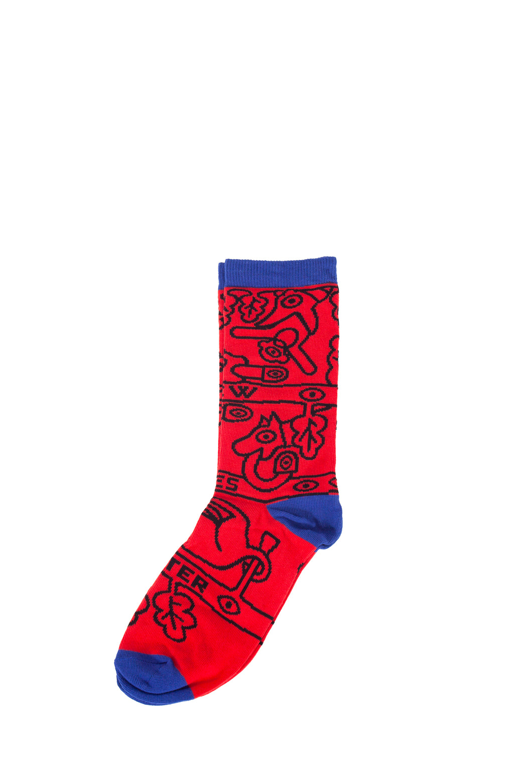 NEW EYES Socks - Red