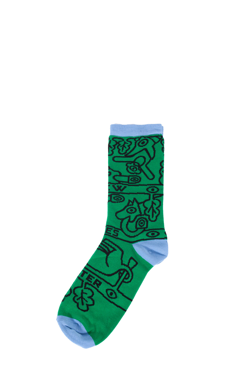 NEW EYES Socks - Green