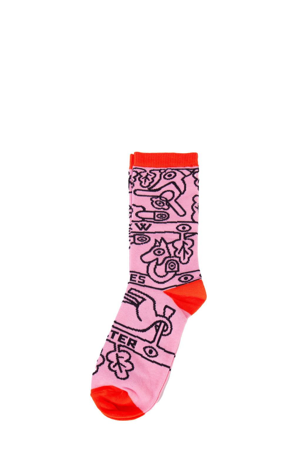 NEW EYES Socks - Pink