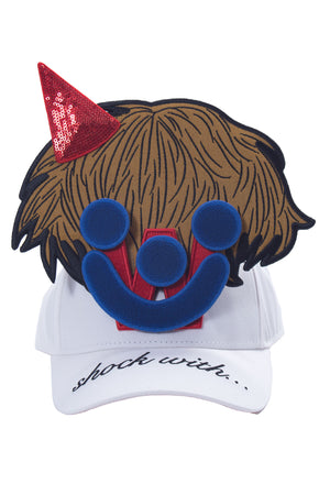 Smiley Cap - White