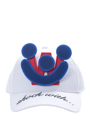 Smiley Cap - White
