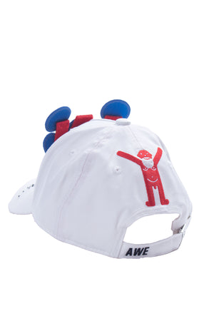 Smiley Cap - White