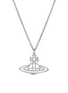 Thin Lines Short Flat Orb Pendant