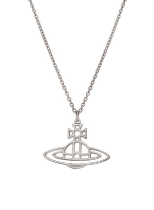 Thin Lines Short Flat Orb Pendant