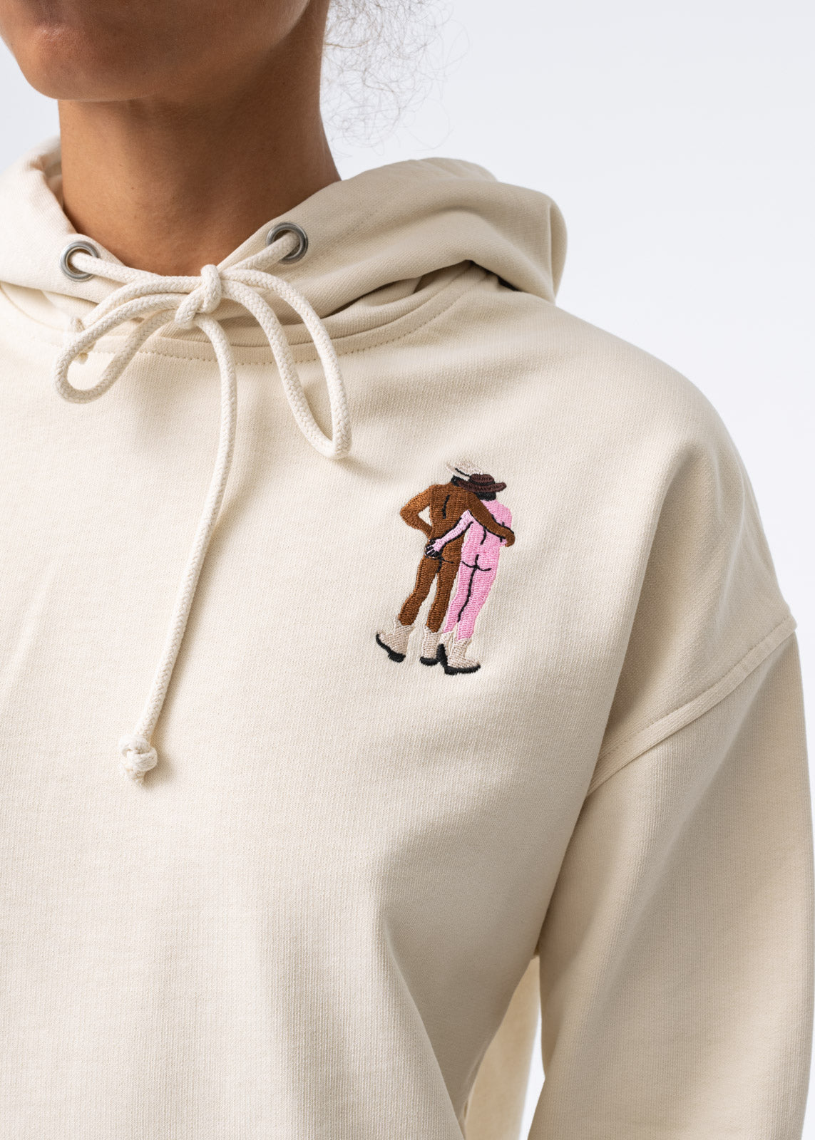 pink cowboys hoodie