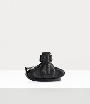 Smooth Leather Nano Orb Crossbody Bag