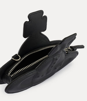 Smooth Leather Nano Orb Crossbody Bag