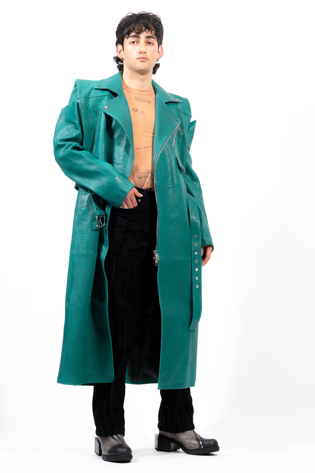 Leather Coat