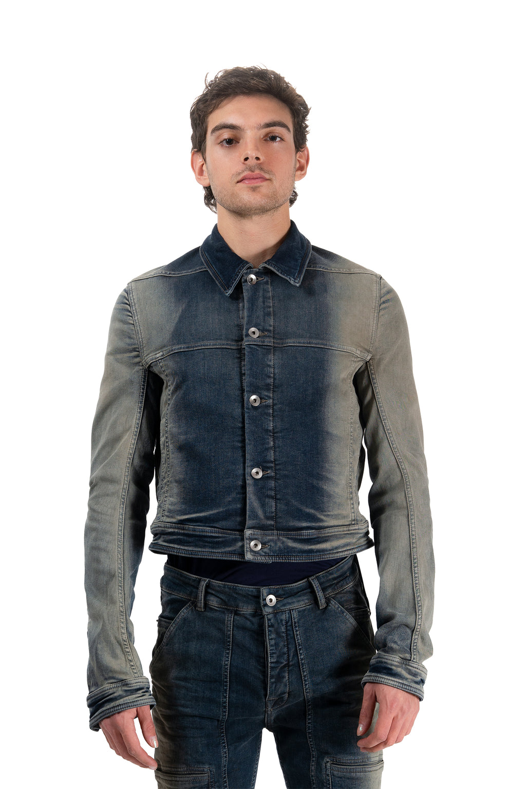 Cropped Worker Jacket