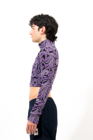 Illusions Cropped Turtleneck