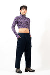 Illusions Cropped Turtleneck