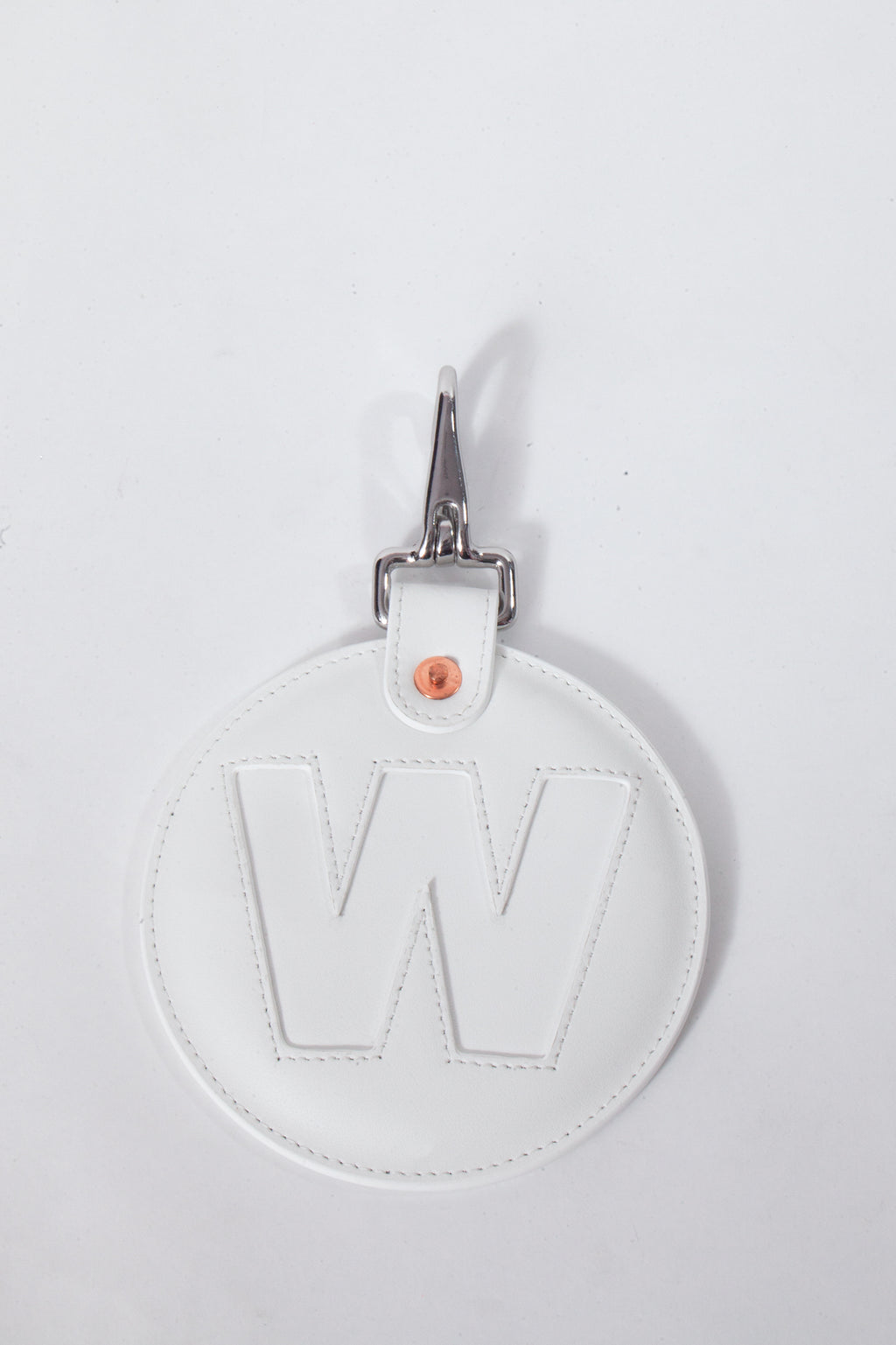 W-Charm + Hook - White