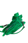 Metallic Leather Nano Orb Crossbody Bag