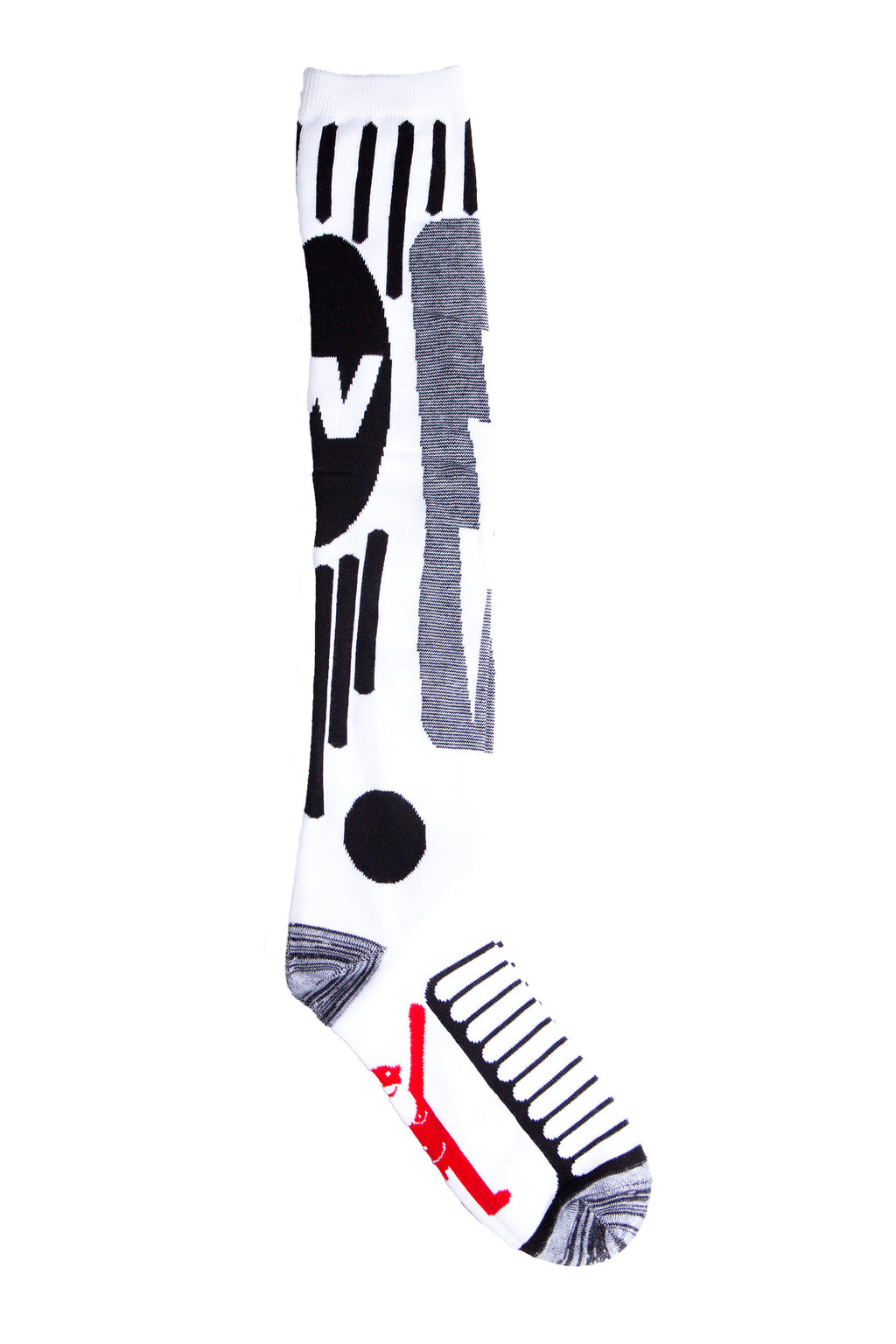W-Socks - White/Black