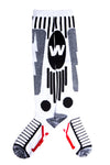 W-Socks - White/Black
