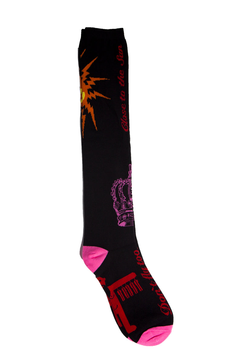 Royal Icarus Socks - Black